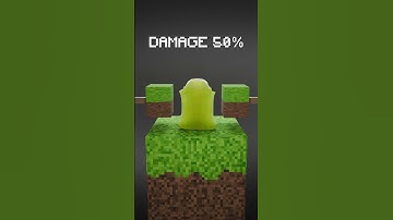 0% vs 100% Minecraft Hydraulic Press Damage 3D Soft Body Simulation 🔥🔥 | #minecraft #shorts #foryou