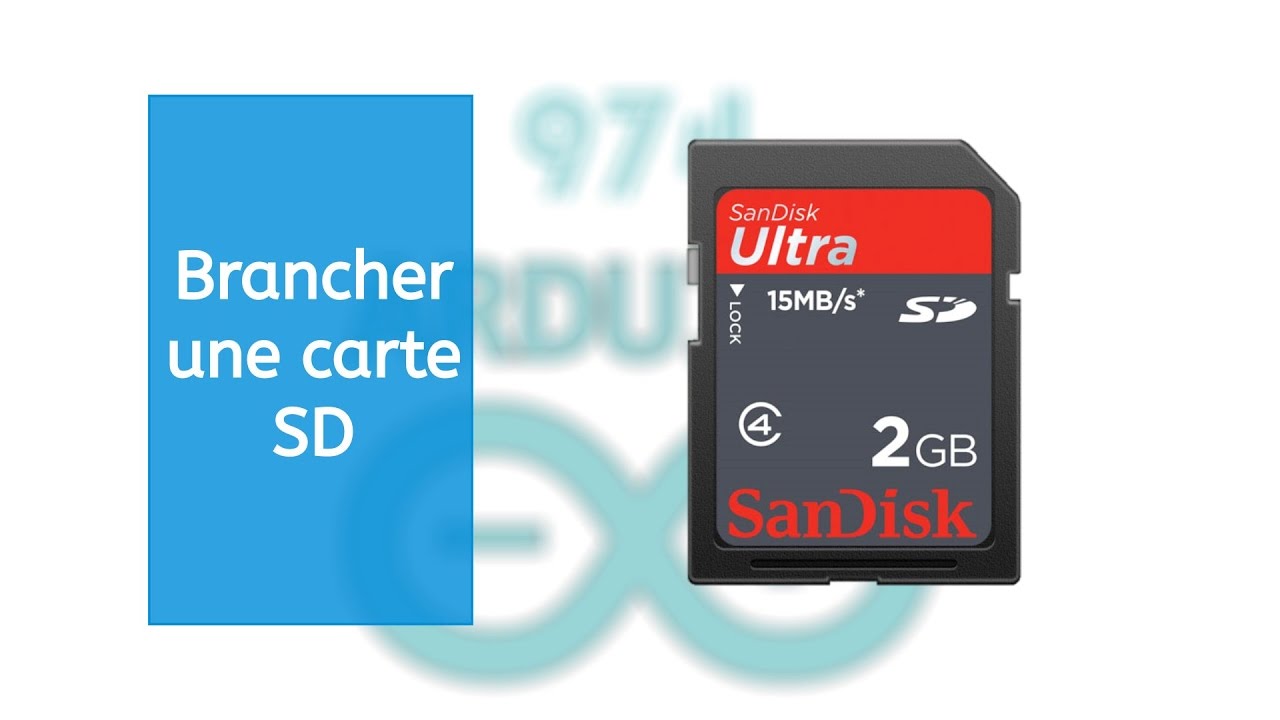 Tuto FR Arduino : brancher un module SD