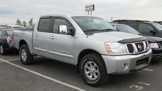 2005 Nissan Titan SE 5.6L Crew Cab Start Up and Tour