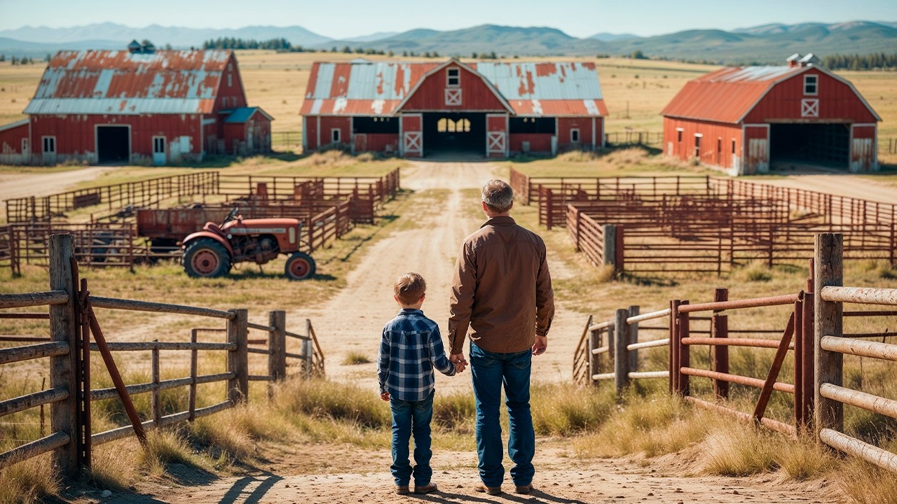 Poor Single Dad Mocked For $5 Inheritance, What He Finds Buried On The Ranch Stuns Everyone