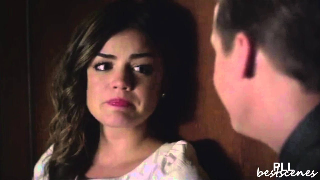 Pretty Little Liars 03x08 Aria + her dad talk about Ezra; Hanna
