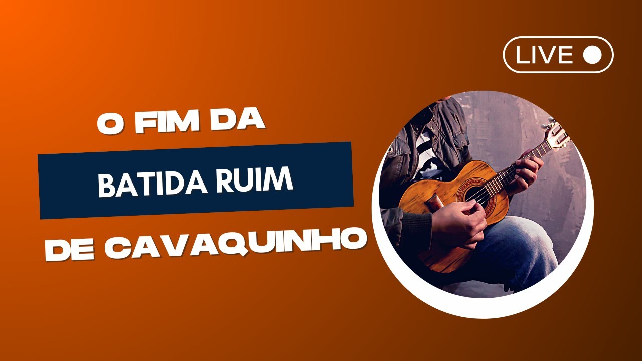 O FIM DA BATIDA RUIM DE CAVAQUINHO | Melhore sua batida de cavaquinho com esses exercícios
