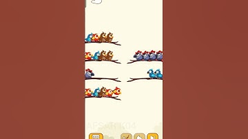 Bird Sort Color part #8 #game #Shorts #fungame #fun #youtubeshorts #gamingshorts