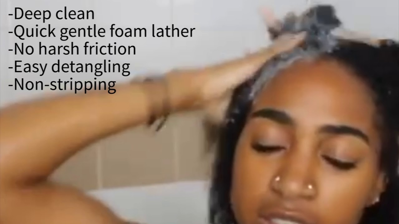 How to wash you hair with the first GIRL+HAIR WATERTOFOAM
