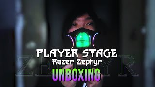 【玩電競】Razer Zephyr unboxing | 雷蛇最炫RGB口罩開箱 