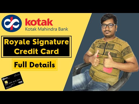 Kotak Mahindra Bank Royale Signature Credit Card Features, Benefits, Charges & Eligibility Criteria