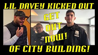 Frauditor Lil Davey Kicked Out of City Building: HAHAHA!