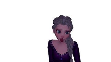 [MMD] Into The Unknown nightgown Elsa model test