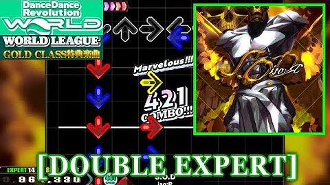 【DDR WORLD】 S.O.D / iso:R [DOUBLE EXPERT] 譜面確認+Clap
