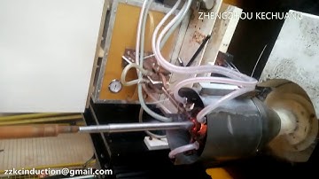 Induction Heater For CNC Screw Rod Hardening, quenching, heat treatment