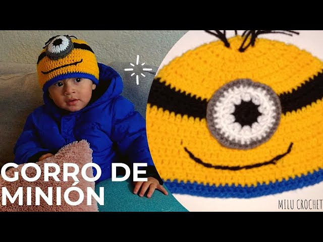 Gorro Minion Crochet