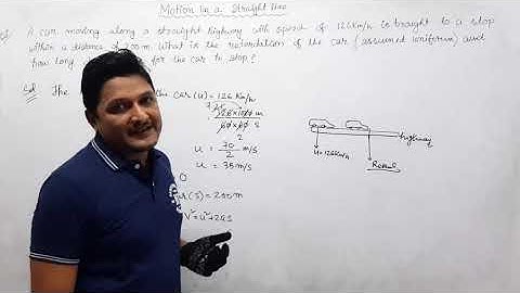 Class 11th Physics||Chapter 3rd||Part 3||Motion in  a straight line||সৰল ৰৈখিক গতি|By Chisty