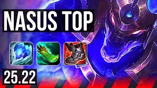 NASUS vs RENEKTON (TOP) | 6/2/4 | KR Challenger | 25.22