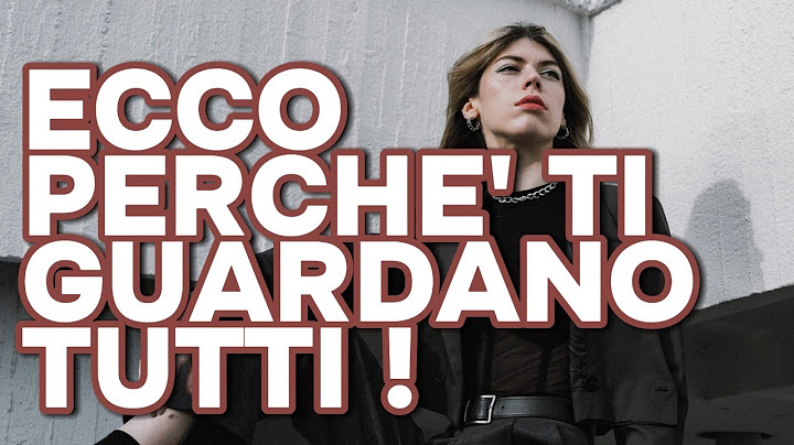 Tutti TI GUARDANO Per Strada? Scopri il Vero Motivo! TI Svelo Come Attirare L' Attenzione #mente