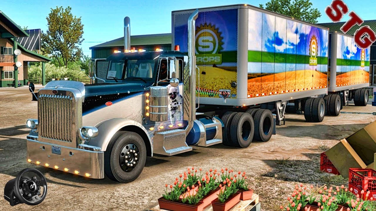 AMERICAN TRUCK SIMULATOR 33 SEATTLE TO YAKIMA WA ATS T GT WHEEL american-truck-simulator-33-seattle-to-yakima-wa-ats-t-gt-wheel