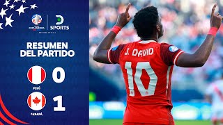 Thumbnail for ¡#PERÚ PERDIÓ con #CANADÁ y quedó al BORDE DE LA ELIMINACIÓN! | Perú 0 – 1 Canadá | Resumen