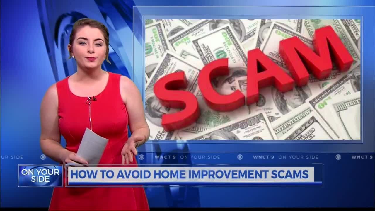 Avoid home improvement scams