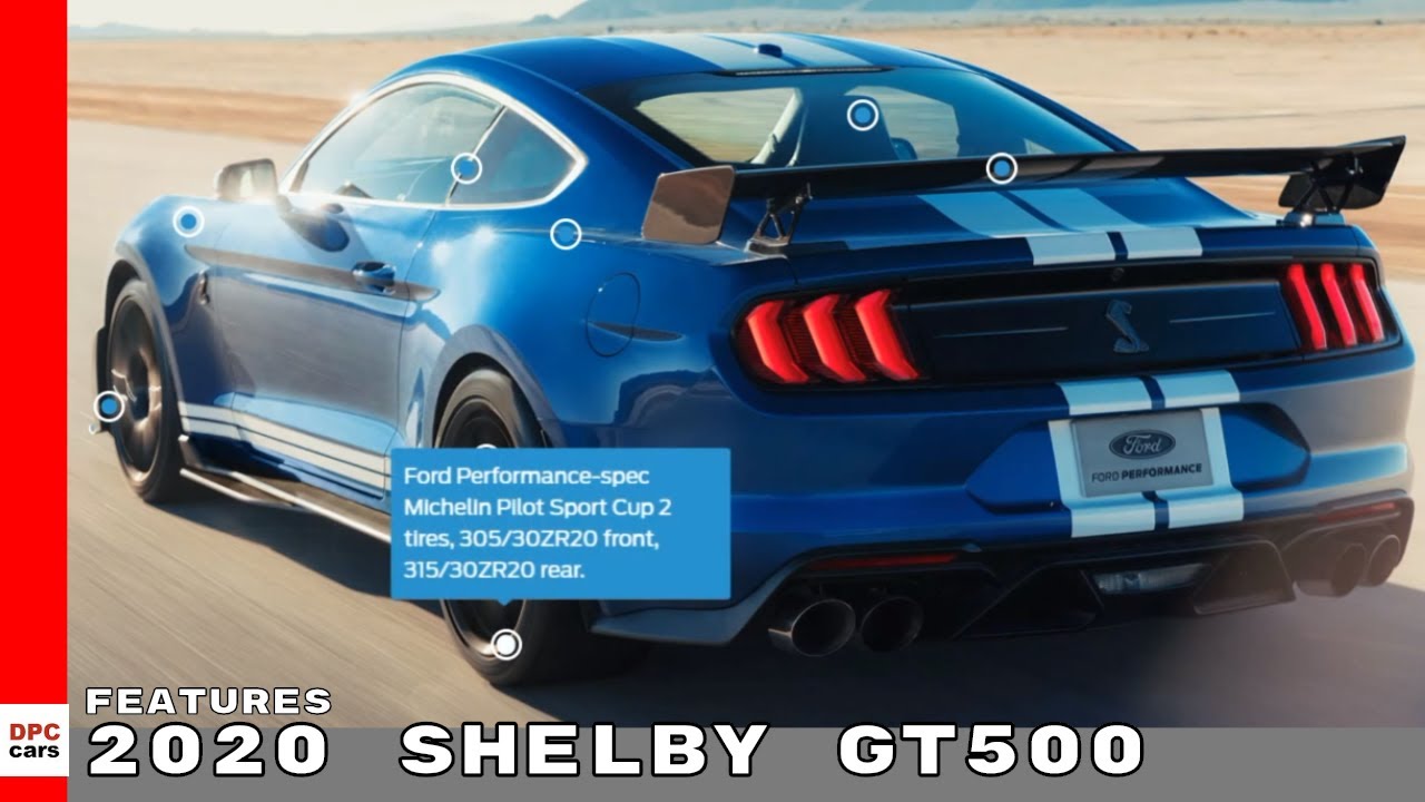 cadillac 2019 commercial 2020 Ford Mustang Shelby GT500 Features