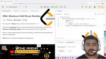 2864. Maximum Odd Binary Number