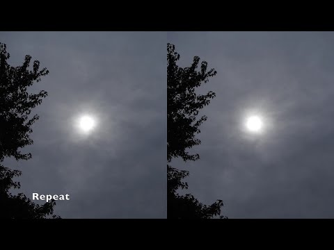 Sun does an 8 Second Flash Flicker - Friday Sept 1st, 2017