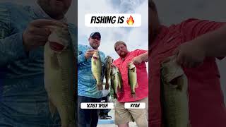 Fishing is on FIRE Rappahannock River Bass Limit. 4th of July Weekend #fishing #bassfishing