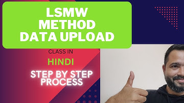 LSMW||HOW TO UPLOAD MATERIAL MASTER DATA WITH LSMW||ALL 17 STEPS CONFIGURATION  ||CUTOVER ACTIVITY||