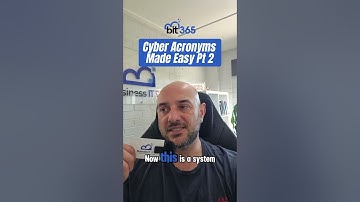 𝗖𝘆𝗯𝗲𝗿 𝗔𝗰𝗿𝗼𝗻𝘆𝗺𝘀 𝗠𝗮𝗱𝗲 𝗘𝗮𝘀𝘆 𝗣𝗮𝗿𝘁 𝟮  MFA  Multi-Factor Authentication. #shorts