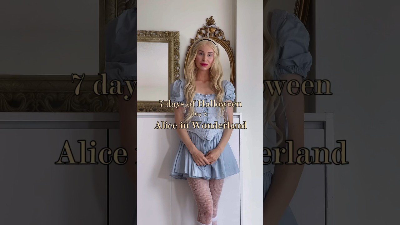 Halloween costume idea part 2/7: Alice in Wonderland