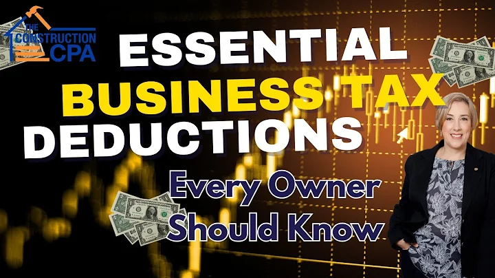 💰Essential Business Tax Deductions Every Owner Should Know: Profit-Smart Construction Series
