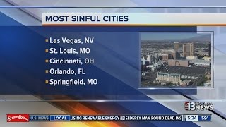 Las Vegas named 'Most Sinful City' in 2016