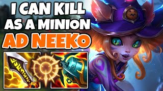 Neeko but I build AD so I can kill while disguised as a minion | Off-Meta Climb - League of Legends