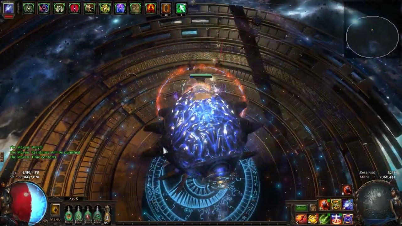 POE 3.18 Sentinel Inquisitor Mine Spark - Uber Maven