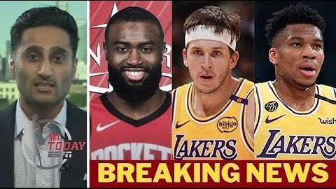 NBA Today | Giannis to Lakers for Reaves & Rui? Jaylen Brown linked to Rockets trade