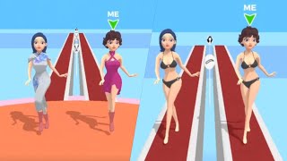 Catwalk Beauty 👗🔥 All Levels Gameplay Android,ios #shorts screenshot 2