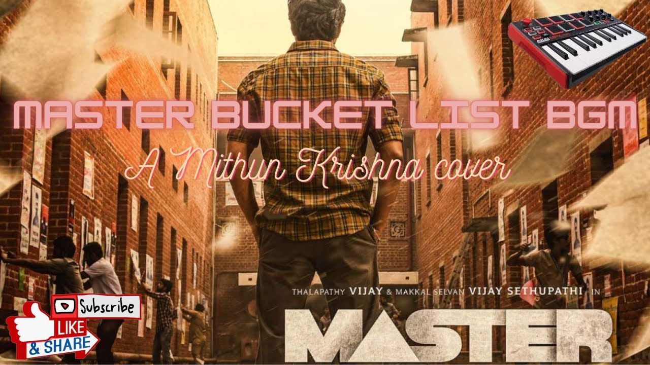 MASTER BUCKET LIST BGMMITHUN KRISHNAANIRUDH YouTube