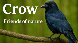"CROW – The Smartest Bird You've Never Understood!" | Friends of Nature Crows The Misunderstood Geniuses