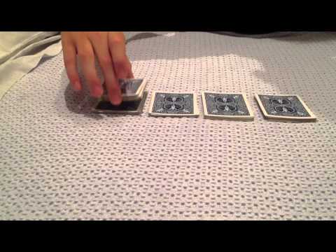 Perfekte Royal Flush .. Easy Card Trick Tutorial