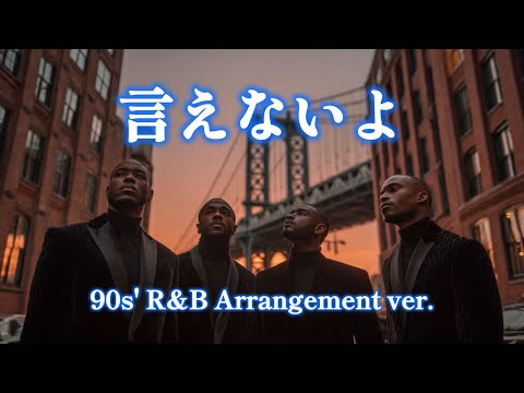 【AI Cover】言えないよ - 郷ひろみ (90s R&B A Cappella Arrange)