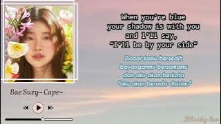 Suzy (수지)  ~Cape~ lyrics Eng/Sub indo