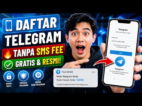 Cara Daftar Telegram Tanpa Ada SMS Fee Terbaru 2026 | Gratis & Mudah!