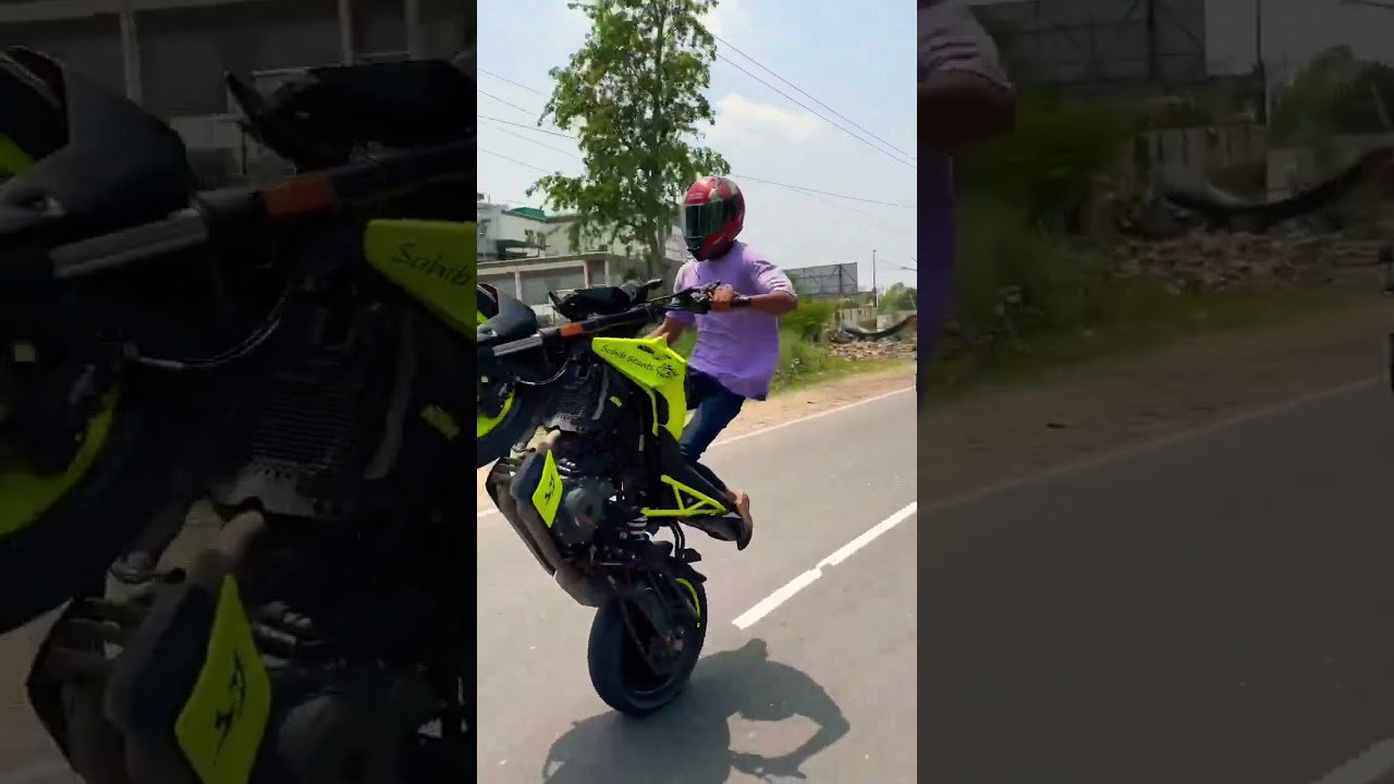 Duke250 zx10r stunt🚀