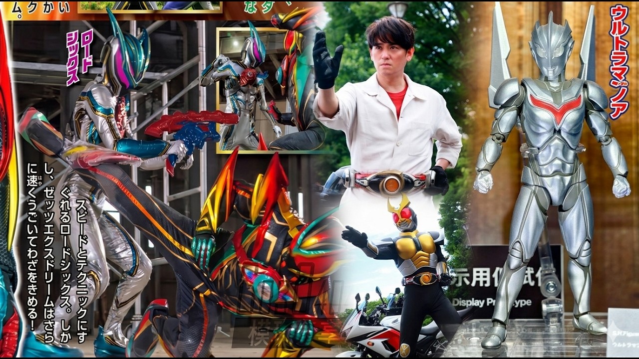 特撮情報】Lord Six Return VS Zeztz ExDream！？Agito Henshin！SHF