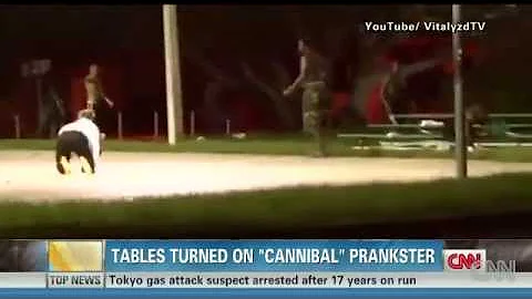 !!TABLES TURN ON A 'CANNIBAL' PRANKSTAR!!