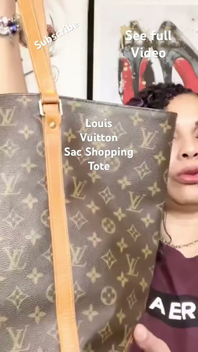 Louis Vuitto Sac Shopper Shoulder Bag Review [Detailed Review