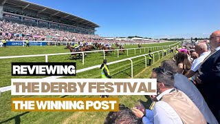 Reviewing The Derby Festival hospitality inside The Winning Post 🏇