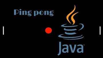 Ping-Pong-Game in Java