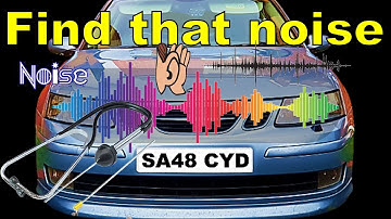 Engine Noise Diagnosis - Mechanics Stethoscope how to use