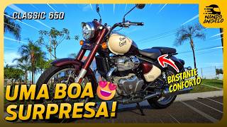 Motivos para SE APAIXONAR pela CLASSIC 650 😍 #nandoangelo