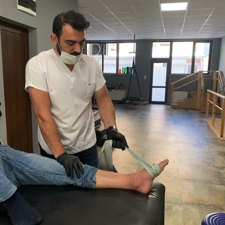 Център Kinesio Life рехабилитация след Счупване на глезенна става( fr ...