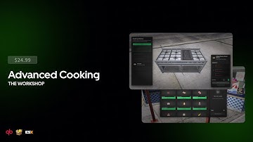 [ ESX/QBCore ] Advanced FiveM Cooking Script